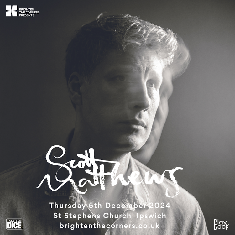Scott Matthews at St. Stephen's Church in Ipswich